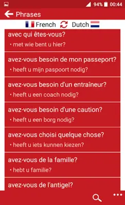 French - Dutch  Dictionary & Education android App screenshot 5